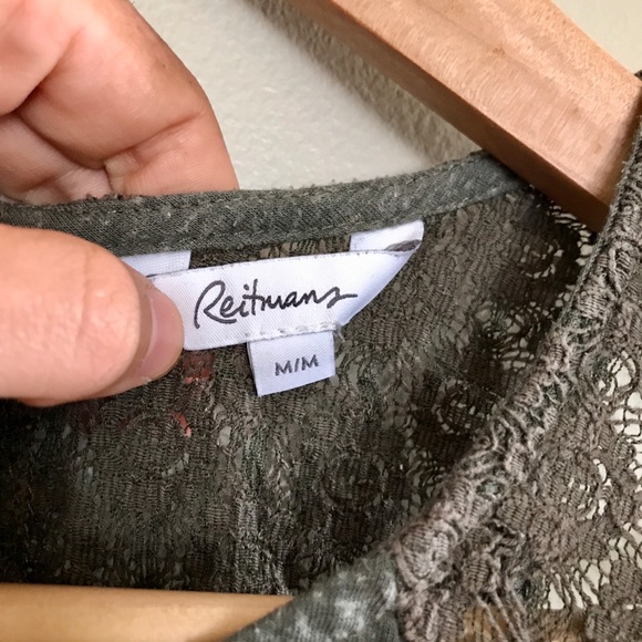 REITMANS olive green sleeves tank top - Picture 3 of 5